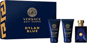 Versace Dylan Blue Eau de Toilette 50ml + Duschgel 50ml + Aftershave Balsam 50ml