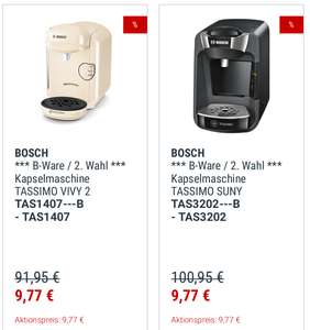 Bosch Tassimo SUNY / VIVY2 / HAPPY Kapselmaschinen *B-Ware*