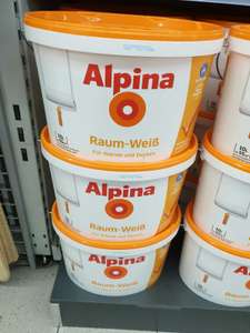 Alpina Raum Weiß 10 Liter (real Berlin Neukölln) eventuell Bundesweit