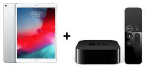 Apple iPad Air 3 256GB, LTE, silber (MV0P2FD/A) + Apple TV 4K 32GB (MQD22FD/A)
