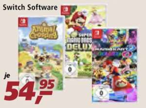 Real Family & Friends Montag 04.05.2020 Nintendo Switch Spiele Animal Crossing, Super Mario Kart 8 Deluxe und Super Mario Party für 44,51€
