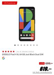 GOOGLE Pixel 4XL bei Media Markt