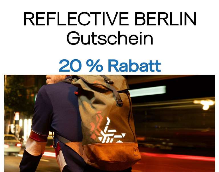 Reflective Berlin 20% Rabatt