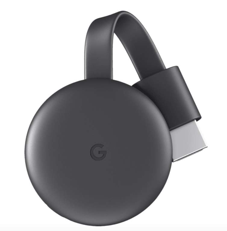 [Saturn] Weekend Deals Google Chromecast Streaming Player, 3. Generation Streaming Player, Karbon