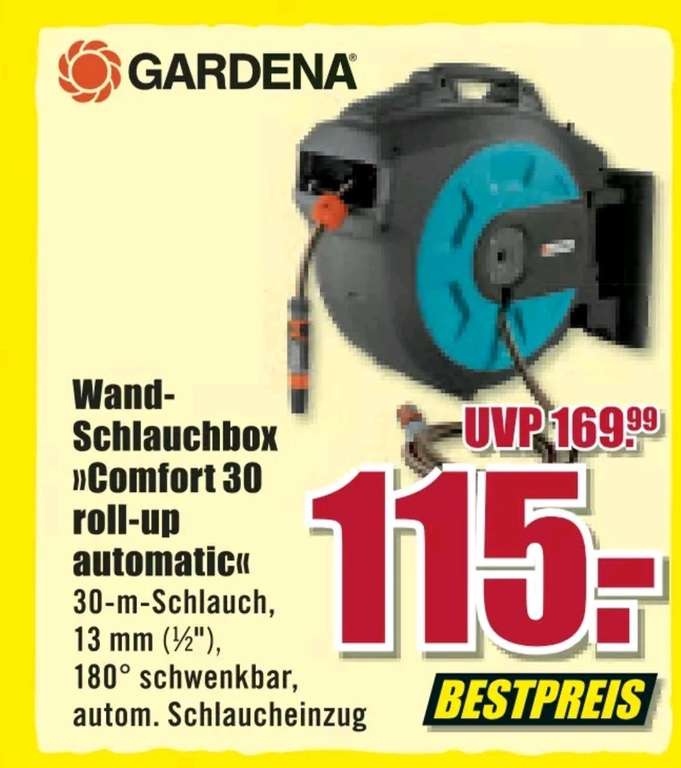 B1 BAUMARKT Gardena Wand Schlauchbox Comfort 30