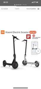 Xiaomi Mi Electric Scooter M365 Schwarz Elektroroller (Outdoor Spielzeug) Farbe / Schwarz