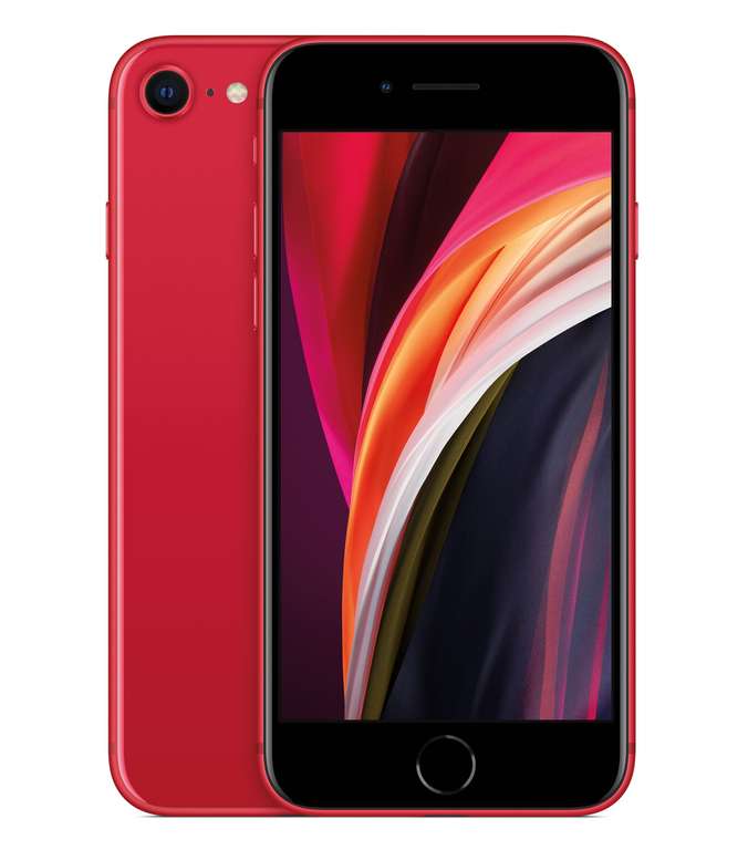 Apple iPhone SE (2020) 64/3GB - A13 Prozessor (498K Antutu) - 4,7" HD Ready - 1821mAh Akku | 128GB für 462,60€