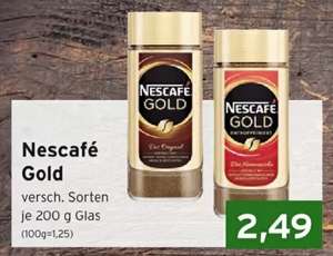 [Bergisch Gladbach] Nescafé Gold versch. Sorten 200g für 2,49€