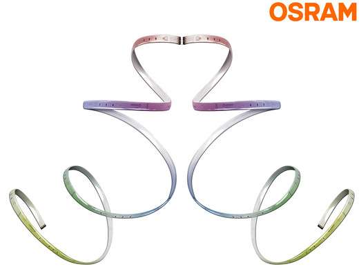 Osram Smart+ Flex LED-Stripe 180cm Multicolor kompatibel Apple Homekit und Alexa