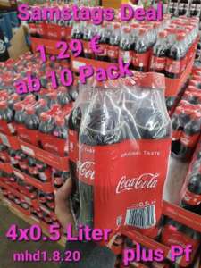 Coca Cola 40 Flaschen 0,5l (= 32 Cent pro Flasche) [LOKAL Bad Gandersheim]