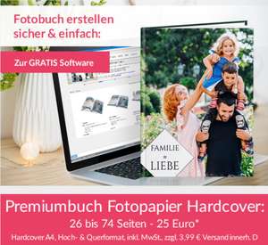 Echtfotobuch | Leporello Bindung | A4 | 26-74 S. | 20€ | Fotobuch