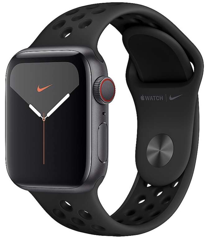 Apple Watch Nike+ Series 5 GPS + Cellular LTE 40mm Space Grau für 474€ inkl. Versandkosten