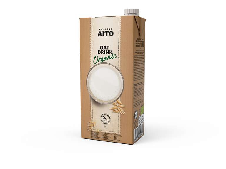 [Denn's Biomarkt] AITO Haferdrink Barista in Bio-Qualität für 1,49€ statt 1,99€ | Vegane Milchalternative