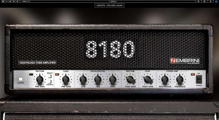 [Gitarre / Modelling / VST] Nembrini 8180 Monster Tube Guitar Amp VST Plugin Einführungsaktion