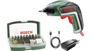 Bosch IXO V kleiner Akkuschrauber incl. Bit-Box (bei Überweisung mit SOFORT) oder mit Winkelaufsatz bei Obi