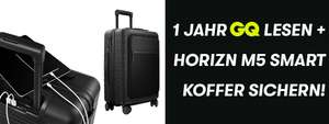 Horizn M5 Smart Koffer Handgepäck + 1 Jahr GQ Abo