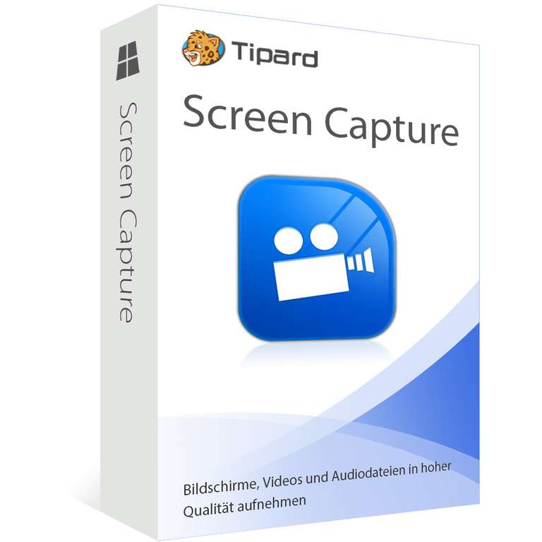 Tipard Screen Capture - gratis 1-Jahresversion zum kostenlosen Download