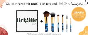 Bei Abschluss eines Brigitte-Box-Abos ein gratis Pinsel-Set von Jacks Beauty Line