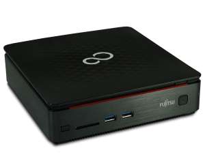 Fujitsu Esprimo Q520 Mini-PC | Intel Core i3-4350T@ 3,1GHz | 4GB | 500GB HDD | Windows 10 Pro 64Bit | BullGuard | Office (Generalüberholt)