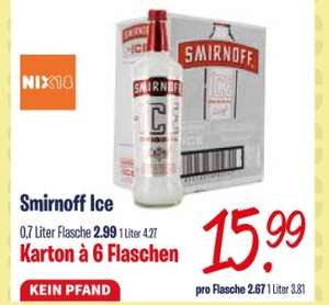 [Die 2 Brüder NL/Venlo] 6x Smirnoff Ice 0,7l