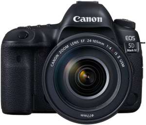 Amazon - Canon EOS 5D Mark IV + EF 24 – 105 mm f/4L IS II USM