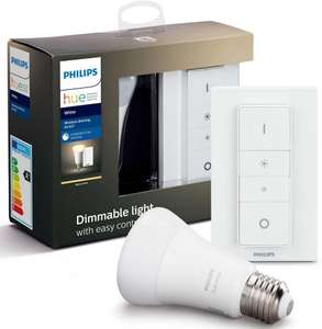 Philips Hue -1x E27 Hue White LED Lampe und Dimmer