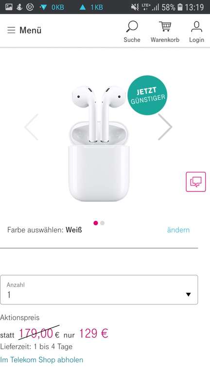 Air Pods 2 inkl Case