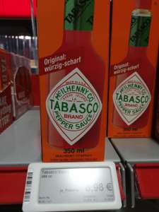 [Lokal Nürnberg] Tabasco Red Pepper Sauce Original 350ml Flasche - GVS Lebensmittelladen