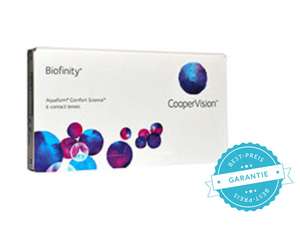 Cooper Vision Biofinity 6er Monatslinsen Bestpreis