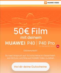 10 Rakuten TV Leihfilme gratis für P40 (Pro) Besitzer über die Huawei Video App | 5 Filme für P30 Pro