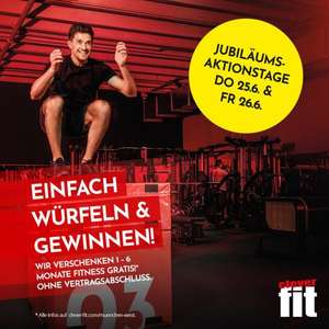 München: 1 bis zu 6 Monate Gratistraining im Fitnesstudio clever fit München-West (Sendling Nähe Heimeranplatz)