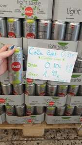 [Lokal Gütersloh] Coca-Cola Light Taste Ginger Lime 24 x 0,33 l Dosen (MHD 05/2020 abgelaufen)