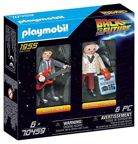 Playmobil 70459 Back to the Future Marty Mcfly und Dr. Emmett Brown [Amazon Prime]
