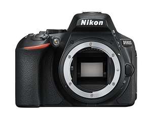 Nikon D5600 (8,1 cm (3,2 Zoll), 24,2 Megapixel) Gehäuse schwarz | AMAZON