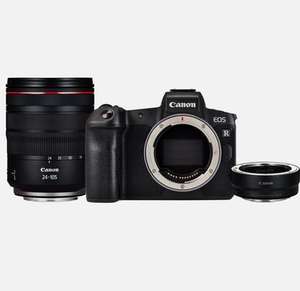Canon EOS R Kit mit 24-105mm L f/4.0 IS USM Objektiv inkl. EF - EOS R Adapter