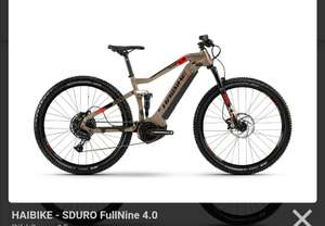 E-Bike Haibike sduro Fullnine 4.0, noch alle Größen .Schneller versand !!