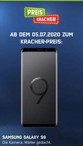 [Mobilcom] Samsung Galaxy S9 64GB Dual Sim alle Farben 5,8 Zoll 378,68€ bei Abholung / ggf. zzgl. 5€ Versand