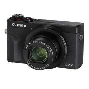 Canon PowerShot G7 X Mark III Digitalkamera (20,1 MP, 3"Touchscreen, klappbar, DIGIC 8, 4K, Full-HD, WLAN) für 520,60€