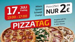 (Magdeburg, Halle, Leipzig) Uno Pizza für 2,99€ - 4 Sorten - Nur Abholung - Am Freitag, 17.07.20