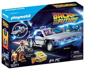 PLAYMOBIL Back to the Future 70317 DeLorean mit Lichteffekten [Amazon Prime]