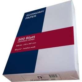 [Alpha Bürobedarf] 5 Pakete (2500 Blatt) Kopierpapier A4 80g für 11,95€ inkl. Versand