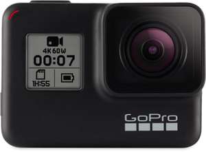 GOPRO HERO7 Black Action Cam, WLAN, GPS, Schwarz + kostenlose Hülle
