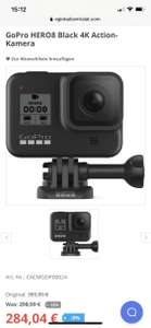 GoPro HERO8 Black 4K Action-Kamera