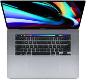 MacBook Pro 16", i7 2,6 GHz, 16 GB RAM, 512 GB SSD, space grau + silber (Gravis Deal)