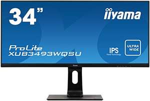 iiyama ProLite XUB3493WQSU-B1 34" UWQHD 3.440x1.440 IPS Monitor bei Amazon