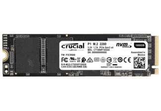 CRUCIAL P1, 1 TB SSD, intern