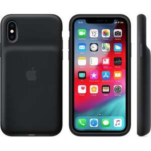 Apple Smart Battery Case (iPhone Xs) schwarz Handytasche
