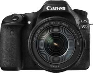 [Media Markt / Amazon] Canon EOS 80D Kit 18-135mm für 963,83€ | Canon PowerShot G7X Mark III für 573,91€