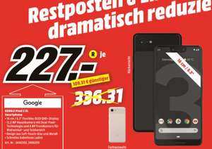 [Regional Mediamarkt Wetzlar] Google Pixel 3 XL 64GB in 2 Farben für je 227,-€