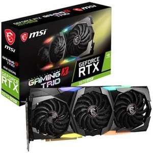 MSI GeForce® RTX 2070 SUPER™ Gaming X Trio 8GB (V372-257R) (NVIDIA, Grafikkarte)[IM MOMENT NOCH 1 VERFÜGBAR]